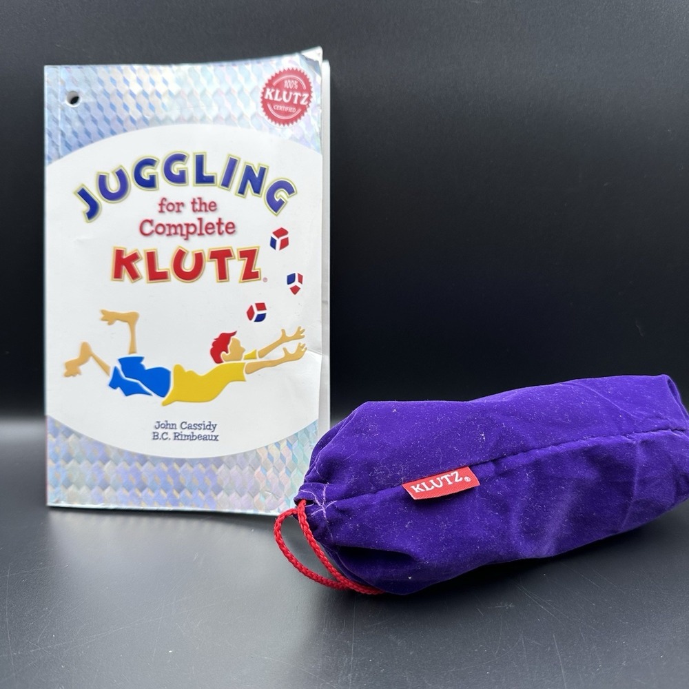 Juggling For The Complete Klutz (book Has Some Edges Blemishes)  2007